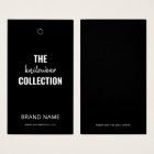Business Clothing Modern Hang Tag
