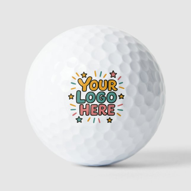 Business, Company, Advertising Your Logo Here Golf Balls (Front)