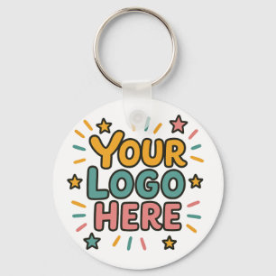 Business, Company, Advertising Your Logo Here Keychain