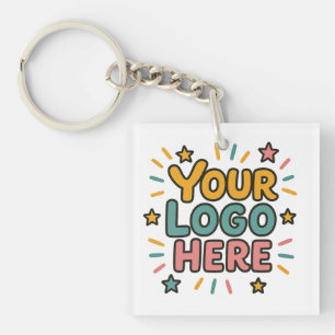 Business, Company, Advertising Your Logo Here Keychain
