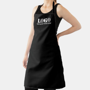 Business Company Black Create Your Own Picture   Apron