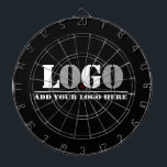 Business Company Black Create Your Own Picture   Dartboard<br><div class="desc">You can customize it with your photo,  logo or with your text.  You can place them as you like on the customization page. Modern,  unique,  simple,  or personal,  it's your choice.</div>