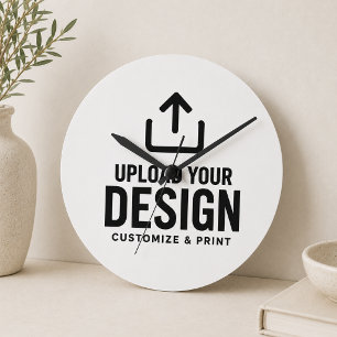 Business Company Branded Personalized Custom  Large Clock