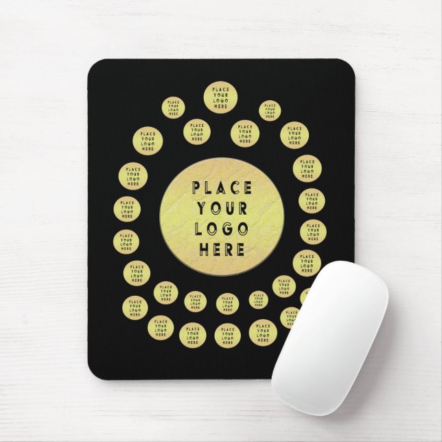  Business Company Branding Marketing Logo Custom   Mouse Pad (With Mouse)