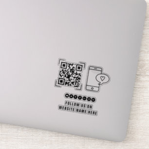 Business Company Follow Us QR Code Scan