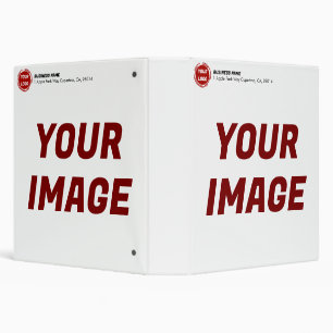 Business Company Logo CUSTOM Binder