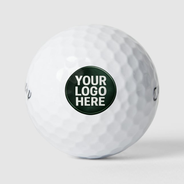 Business / Company Logo Design Golf Balls (Front)