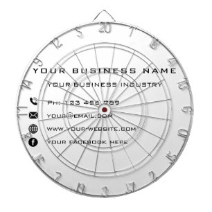 Business Company Promotional Personalized - Office Dartboard