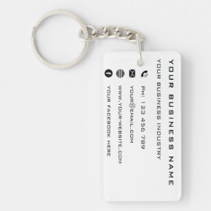 Business Company Promotional Personalized Special Keychain