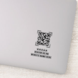 Business Company Review Us QR Code Scan