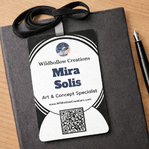 Business Conference Event Badge