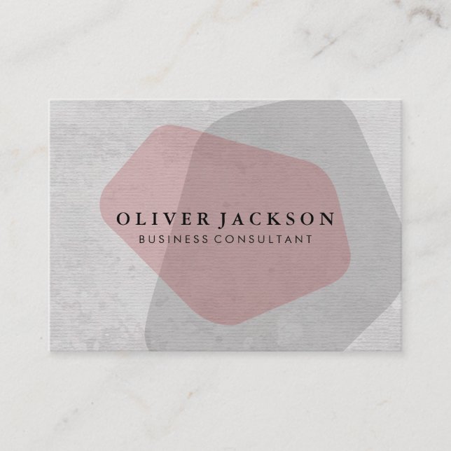 Business Consultant Business Card (Front)