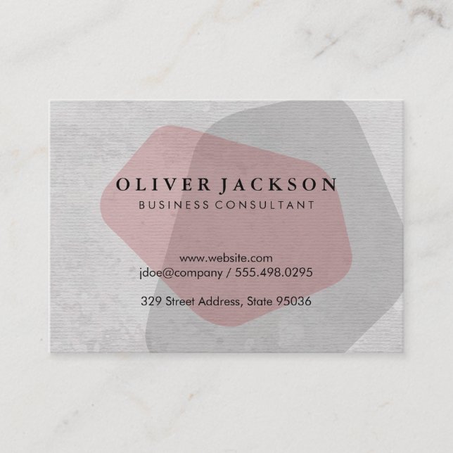 Business Consultant Card (Front)