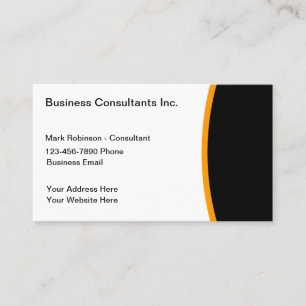 Business Consultant Card