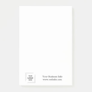 Business Corporate Branding   Your Logo Modern  Post-it Notes