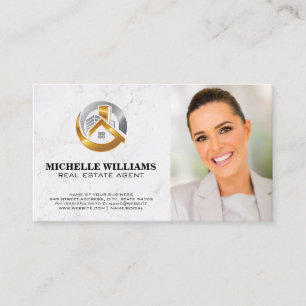 Business Corporation   Real Estate Property Logo Card
