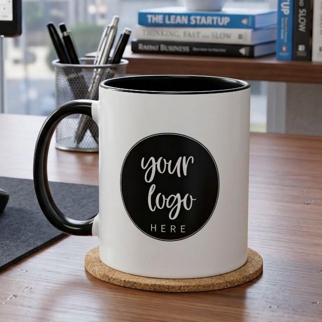 Business Custom Logo Coffee Mug (add your logo mug)