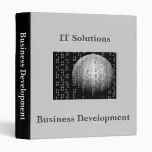 Business Development IT business plans portfolio Binder