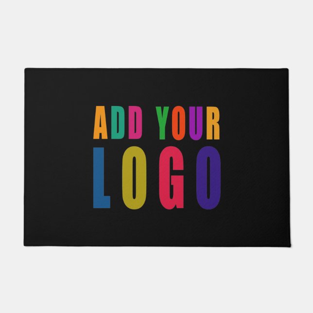 Business Door Mat Company Logo Welcome Doormat (Front)