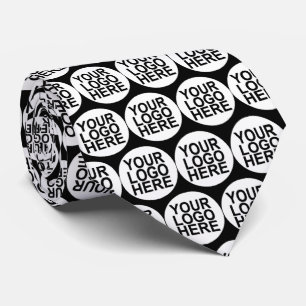 Business Double Sided Custom Logo Neck Tie