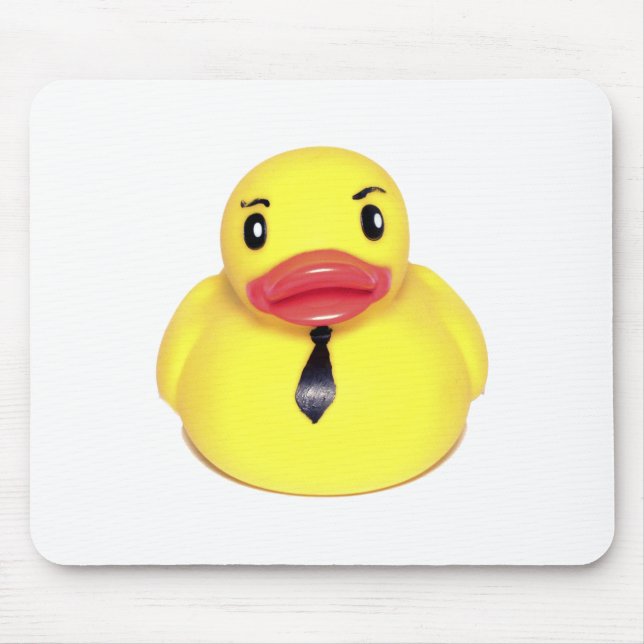 Business Duck Mouse Pad (Front)