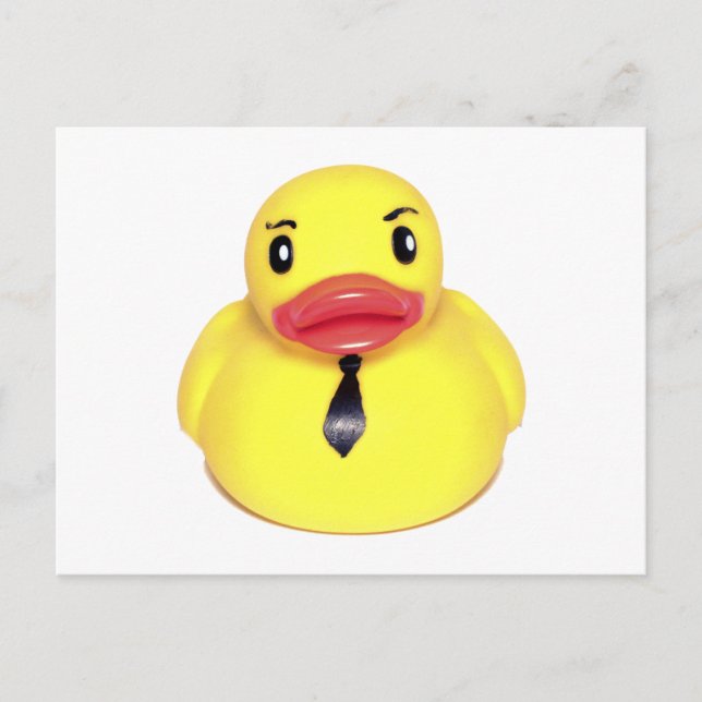 Business Duck Postcard (Front)