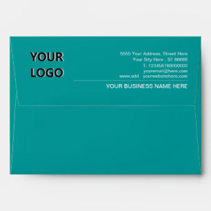 Business Envelope Your Logo Name Address Colours
