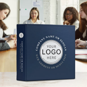 Business Event Company Logo Modern Marketing Binder