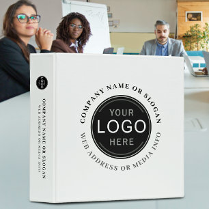 Business Event Company Logo Modern Professional Binder