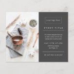 Business Event Grey Minimalist Professional Photo Flyer<br><div class="desc">A simple modern photo business event invitation featuring clean typography and minimal layout. Click the edit button to customize this design with your business photo and details.</div>