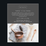 Business Event Minimalist Professional Photo Flyer<br><div class="desc">A simple modern photo business event invitation featuring clean typography and minimal layout. Click the edit button to customize this design with your business photo and details.</div>