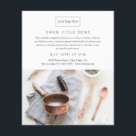 Business Event Minimalist Professional Photo Flyer<br><div class="desc">A simple modern photo business event invitation featuring clean typography and minimal layout. Click the edit button to customize this design with your business photo and details.</div>