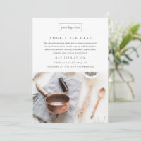 Business Event Promo Minimalist Professional Photo