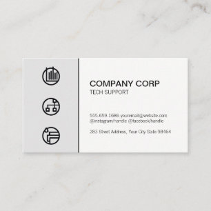 Business Executive   Customer Support Finance Appointment Card