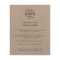 Business Flyer | Rustic Kraft Branded Ad Flyers