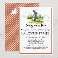 Business Golf Club Halloween Par-tee