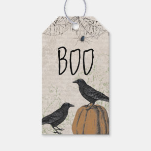 Business Halloween Pop By Gift Tags
