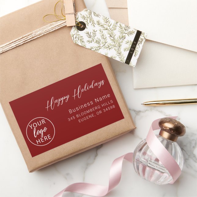 Business Happy Holidays  Sticker (Gifting)