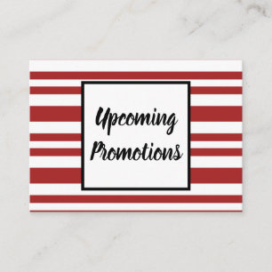 Business Holiday promotional card
