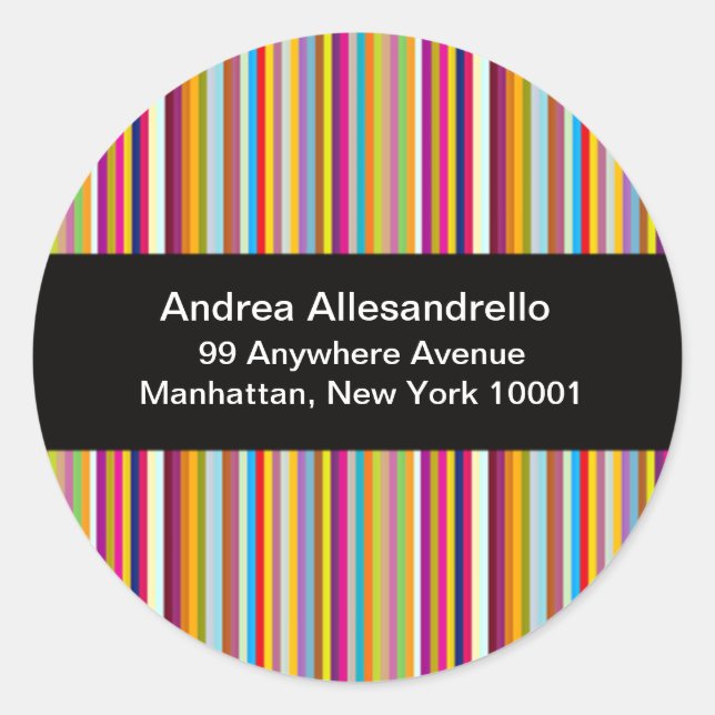 Business Home Return Address Labels Stickers (Front)