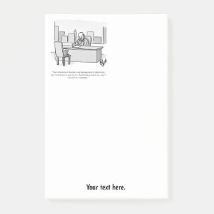 Business Humour Post-it Notes