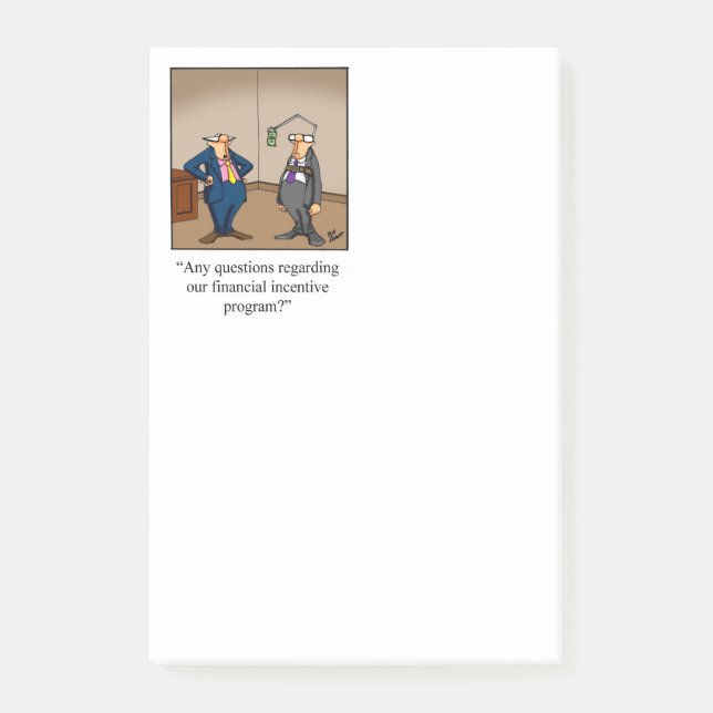 Business Humour Post- It Notes (Front)
