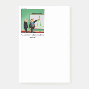 Business Humour Post- It Notes