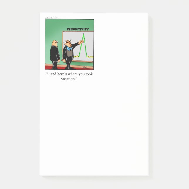 Business Humour Post- It Notes (Front)