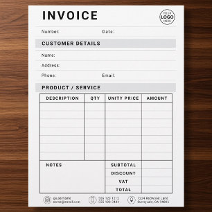 Business Invoice Payment Logo Letterhead