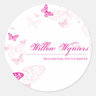 BUSINESS LABEL :: butterflies 1