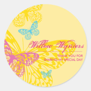 BUSINESS LABEL :: butterflies 6