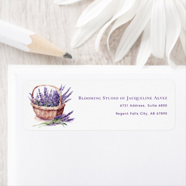 Business Lavender illustration Flower Shop (Insitu)