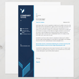 Business letterhead template
