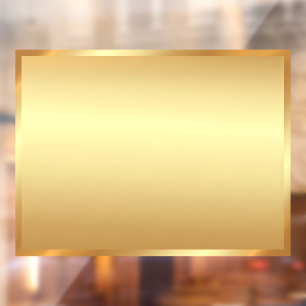 Business Logo Add QR Code Text Blank Background Window Cling